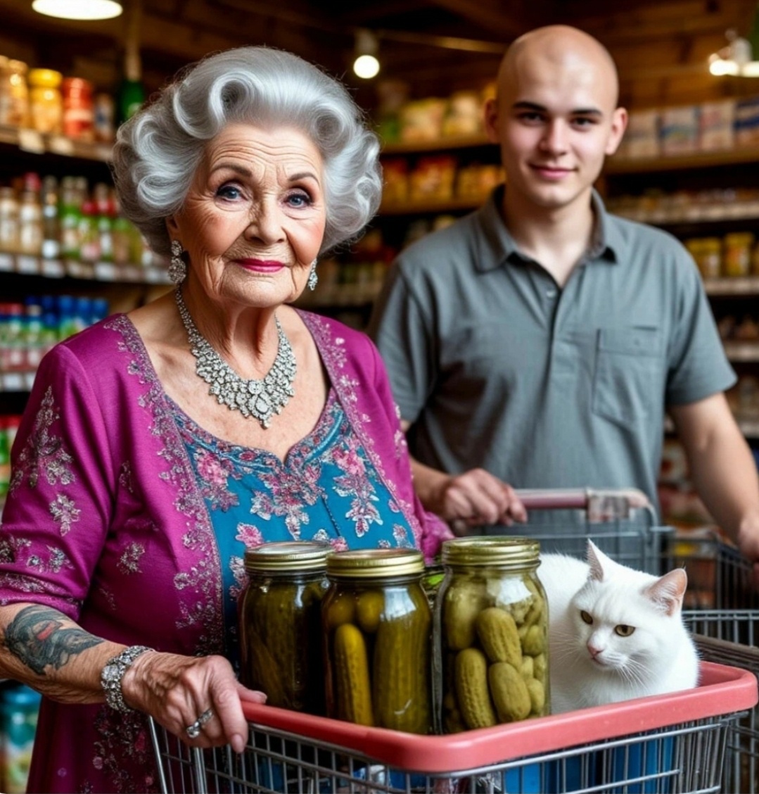 Маринованные огурцы нашлись.