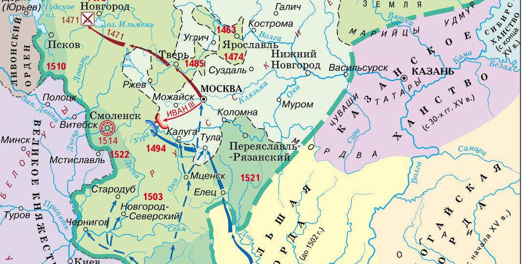 Великие князья Московские – Завершение объединения и становление единого государства
