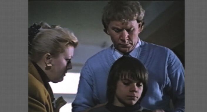 Пронзительная сцена в х/ф "Мир в другом измерении"