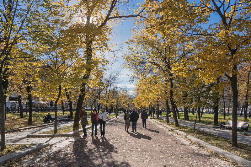 Тверской бульвар осенью! Фото из открытых источников