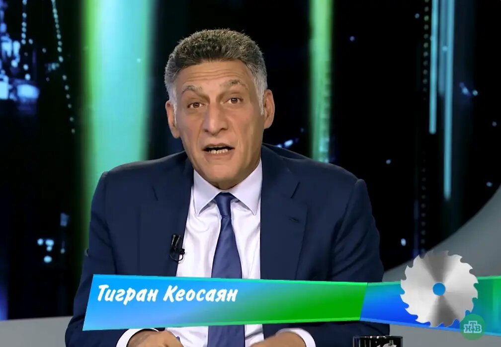    Тигран Кеосаян. Фото: кадр из программы «Международная пилорама» на НТВ