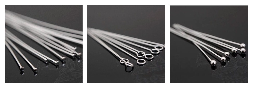 Пины-гвоздики, пины с петлей и пины с шариком