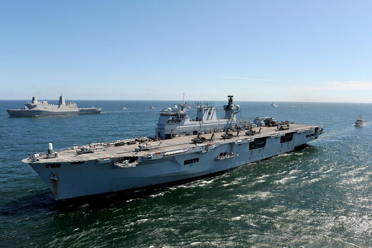    Военные учения НАТО в Балтийском море / Источник: royalnavy.mod.uk