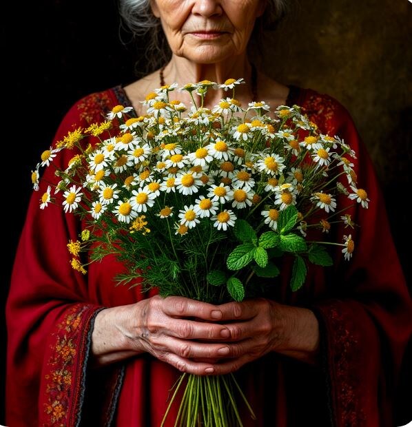 Ромашку, мяту, зверобой - сбирай да защищайся!