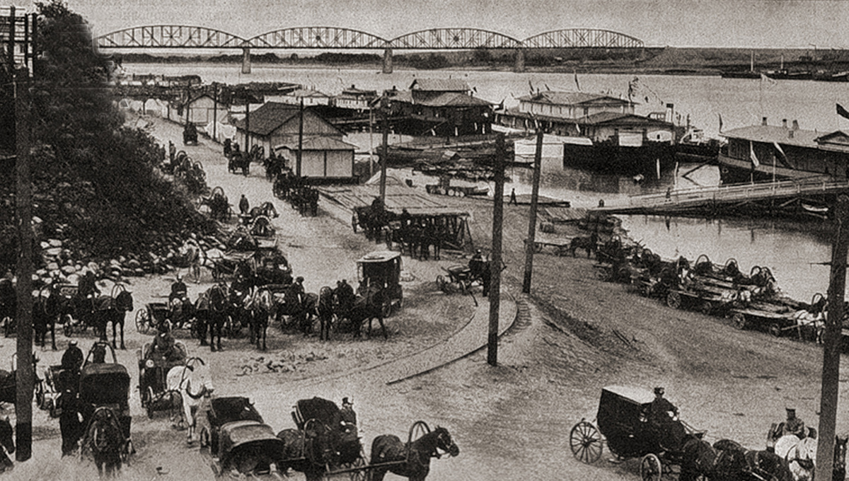 Семёновский спуск у Волги. Начало XX века