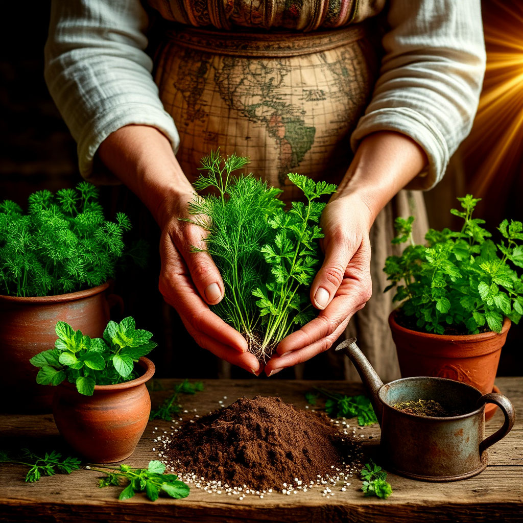 Сажай простые  травы и будет тебе радость и благо!