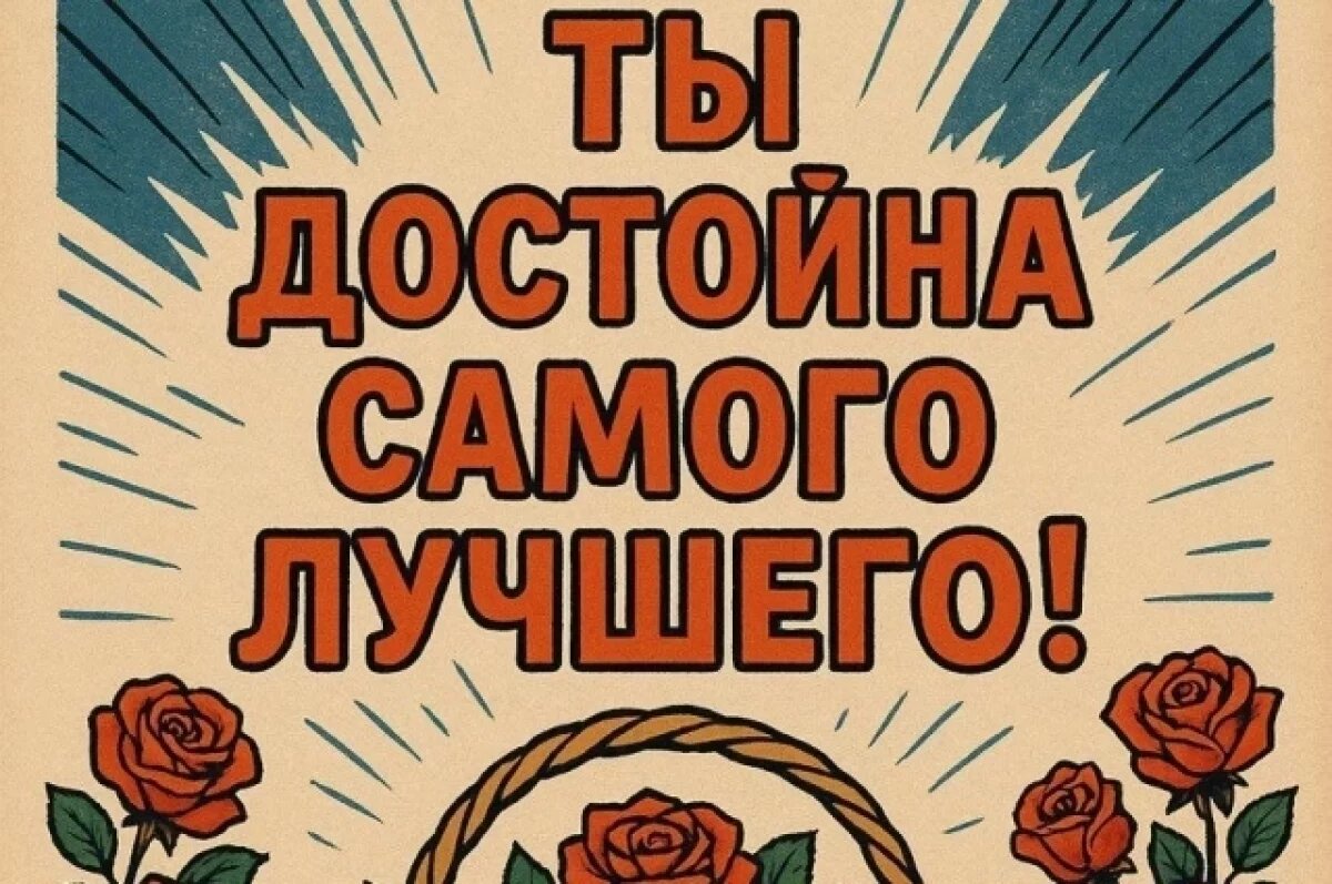    Бесплатные открытки для прекрасных дам с Днём рождения.