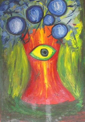 странное масло в гуашевых баночках