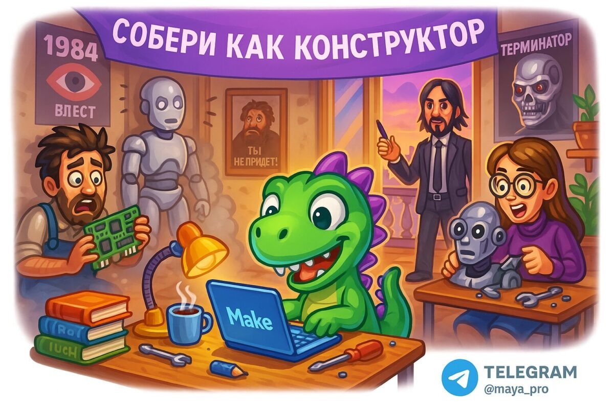    Make как конструктор для создания умных AI-агентов без программирования Артур Хорошев