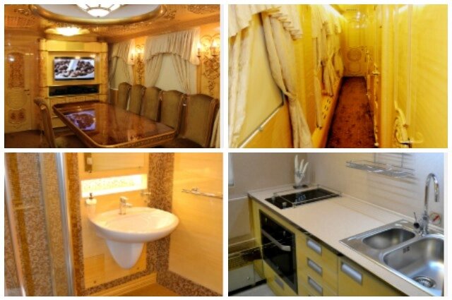    Бронированные вагоны, вагоны люкс, Владимир Зеленский, Украина, золотой вагон Фото: Коллаж АиФ