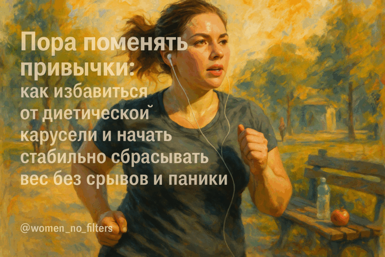   Пора поменять привычки: как избавиться от диетической карусели и начать стабильно сбрасывать вес без срывов и паники admin