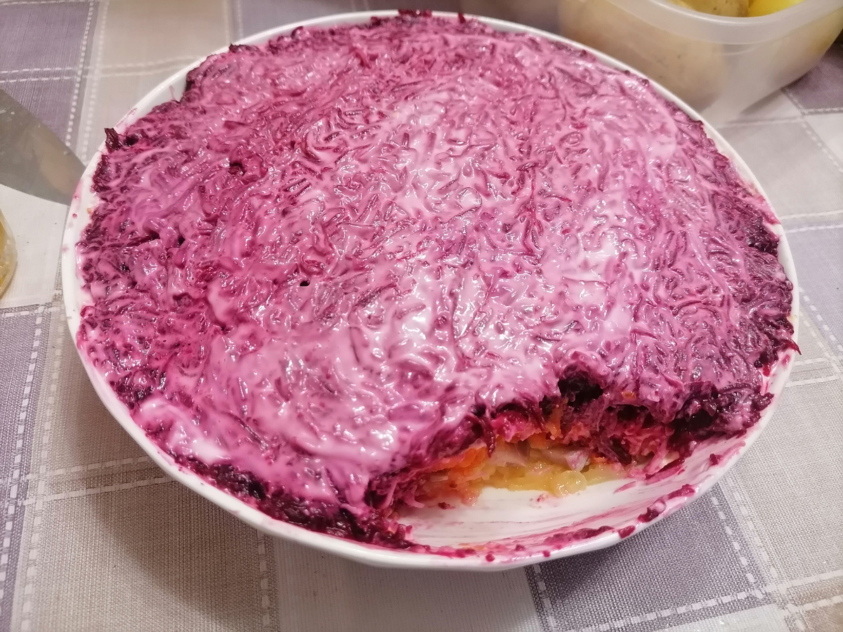 Селёдка под шубой