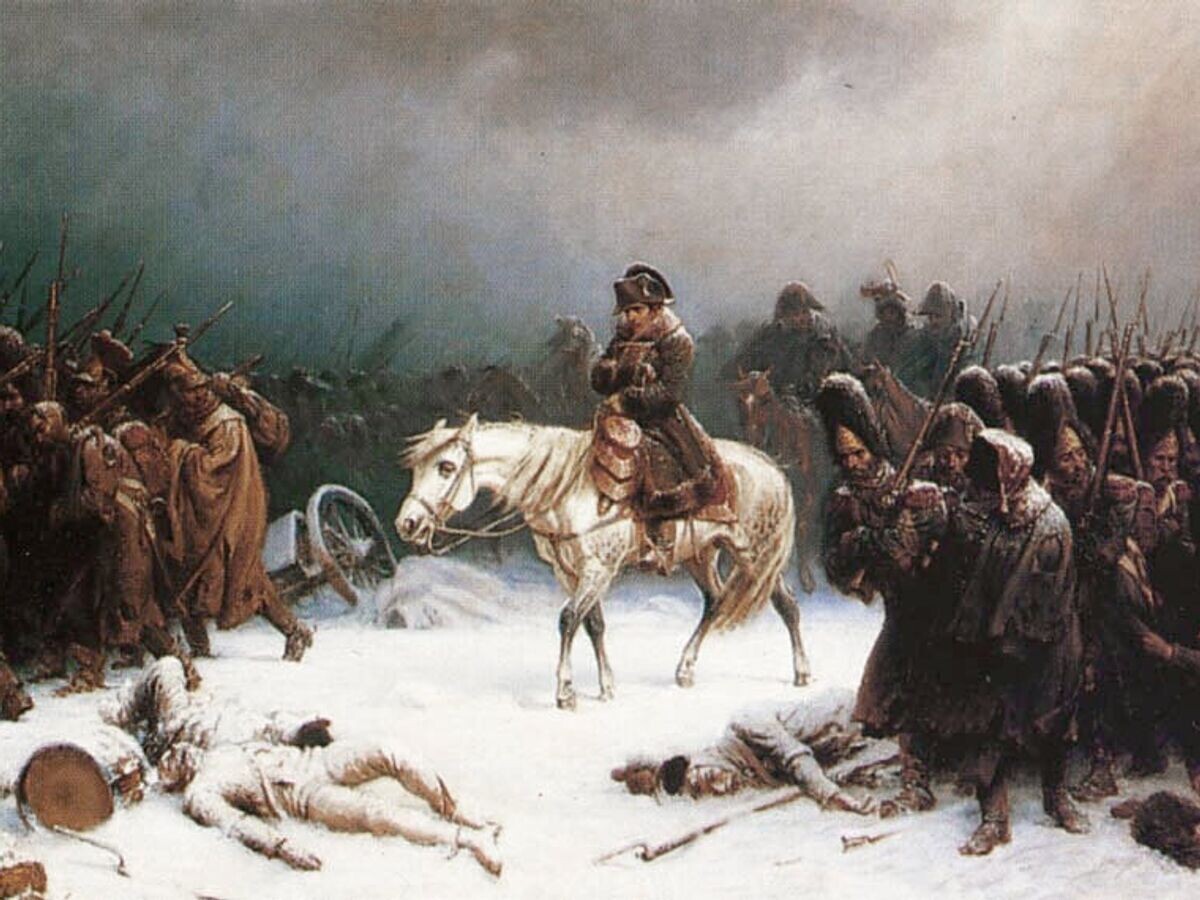    Отступление Наполеона из Москвы© Public domain