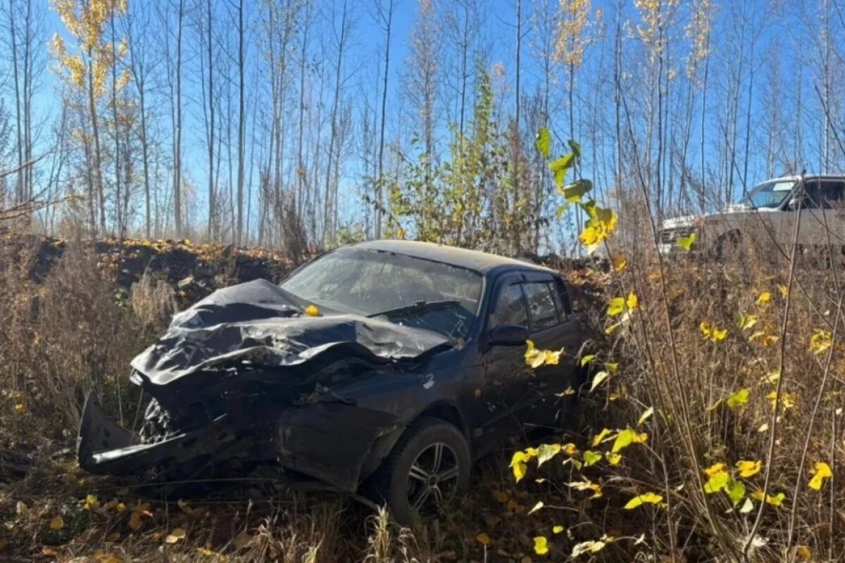    В Хабаровском крае водитель Toyota съехал в кювет и разбился насмерть