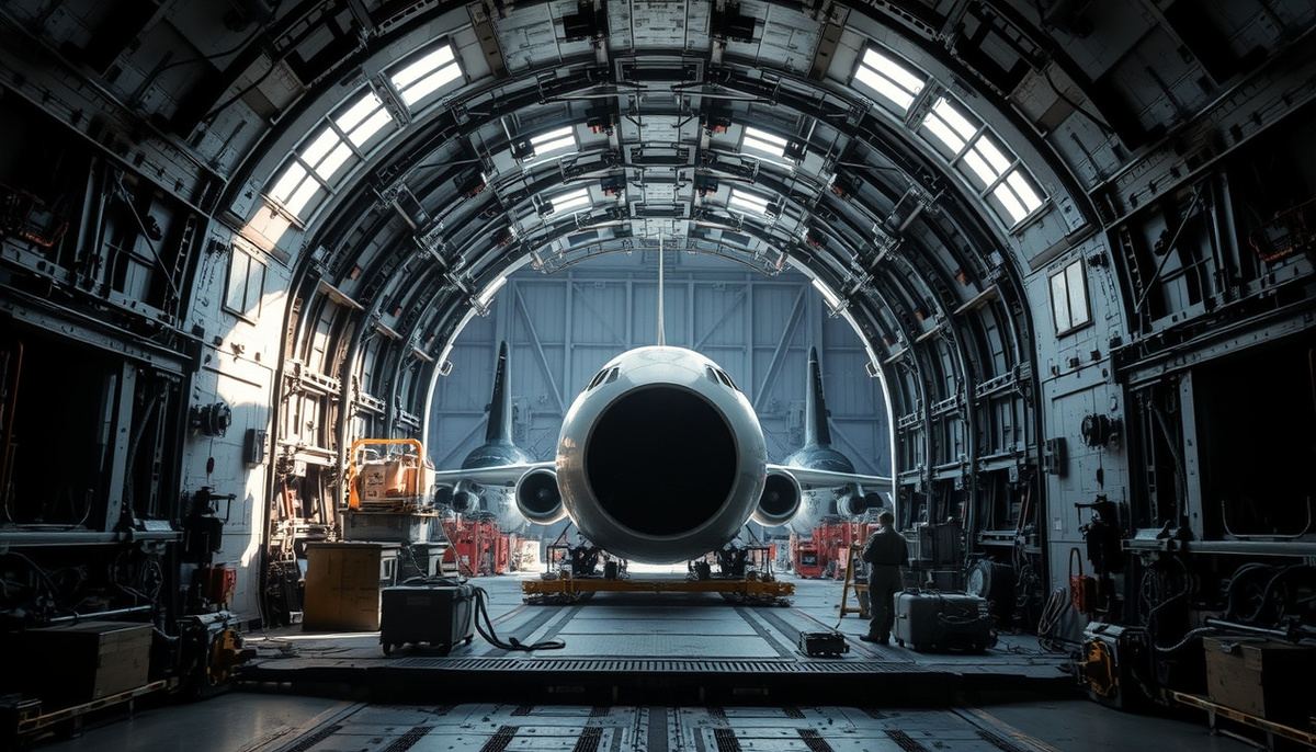    Изображение внутреннего грузового отсека самолёта ВМ-Т «Атлант»