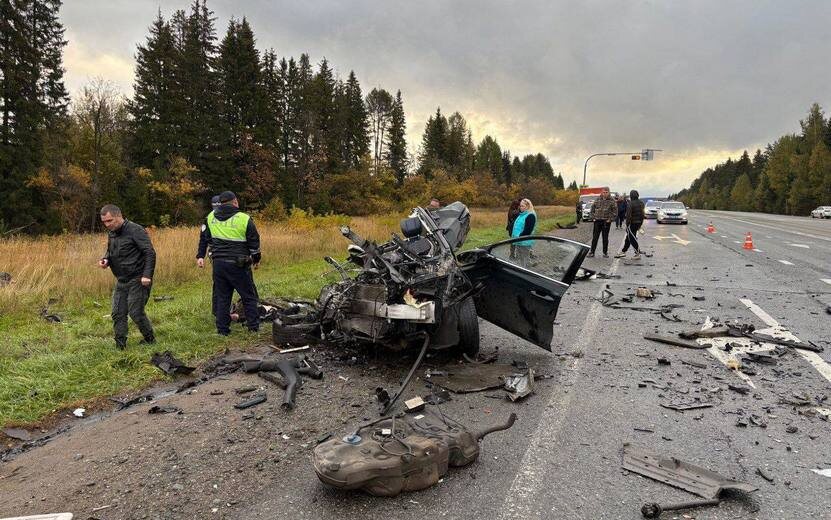    Три человека погибли в ДТП в Удмуртии