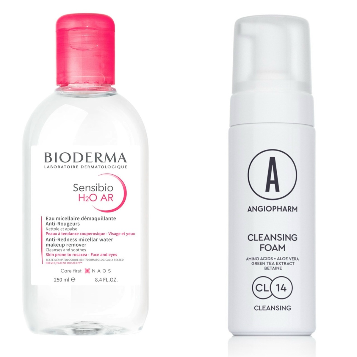                                                              Мицеллярная вода + пенка