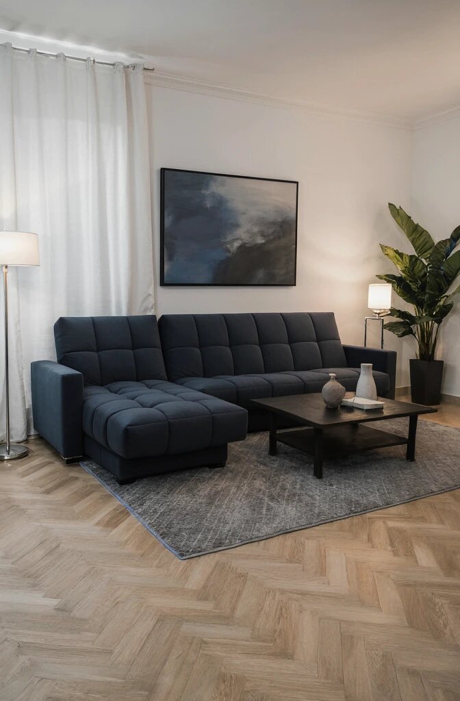 Диван "Лондон 2 с оттоманкой"