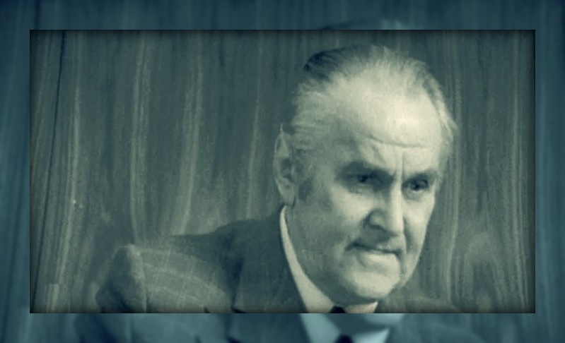 Пожилой Николай Анненков 