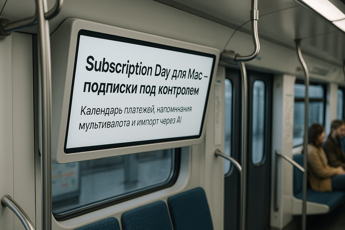 Subscription Day для Mac: как раз и навсегда забыть про неожиданные списания
