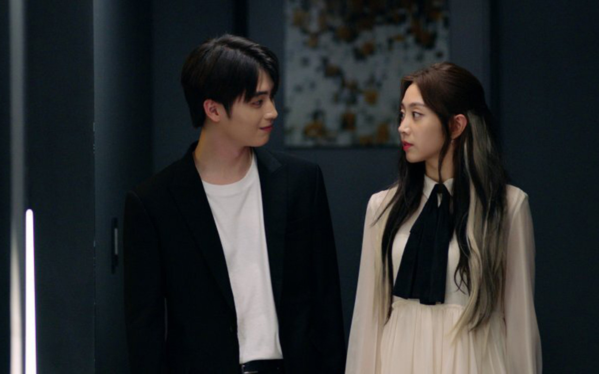 Кадр из дорамы "Семидневный роман"