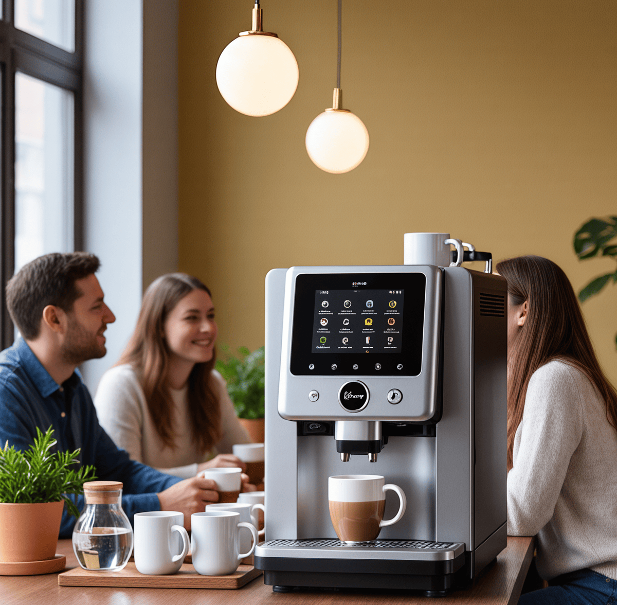 Вот статья для специализирующихся на бизнесе кофейных автоматов.