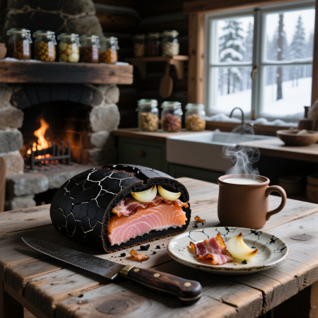 Kalakukko — Калакукко — хлеб-крепость с рыбой и беконом из сердца Саво