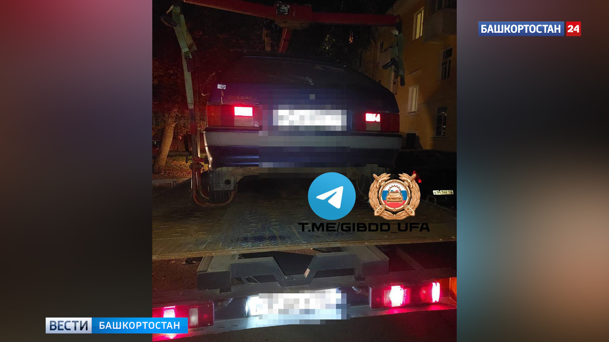    Юную уфимку без прав задержали сотрудники ГИБДД в Уфе