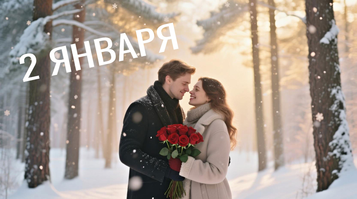 Ты — 2 января.
Ты — начало чего-то большого.