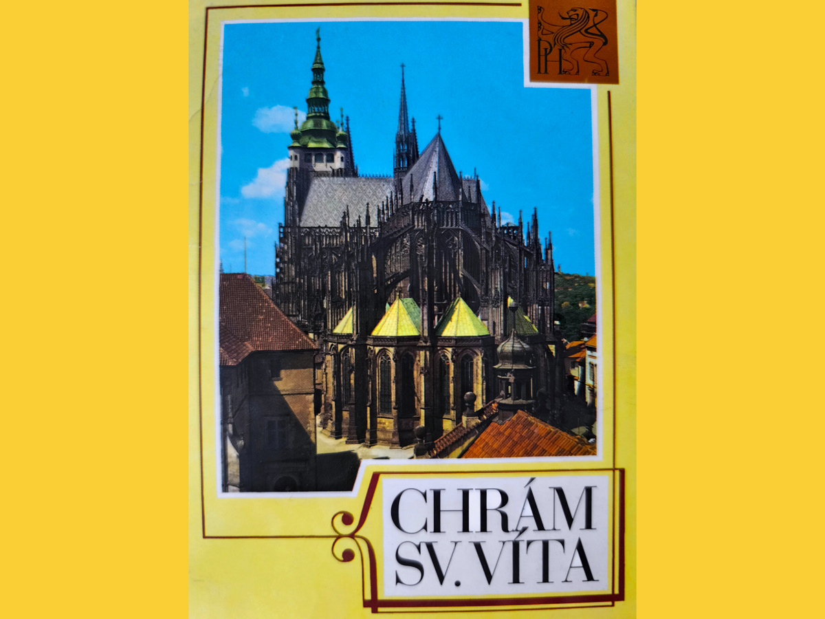 Обложка набора открыток "Собор Святого Вита". 1979.