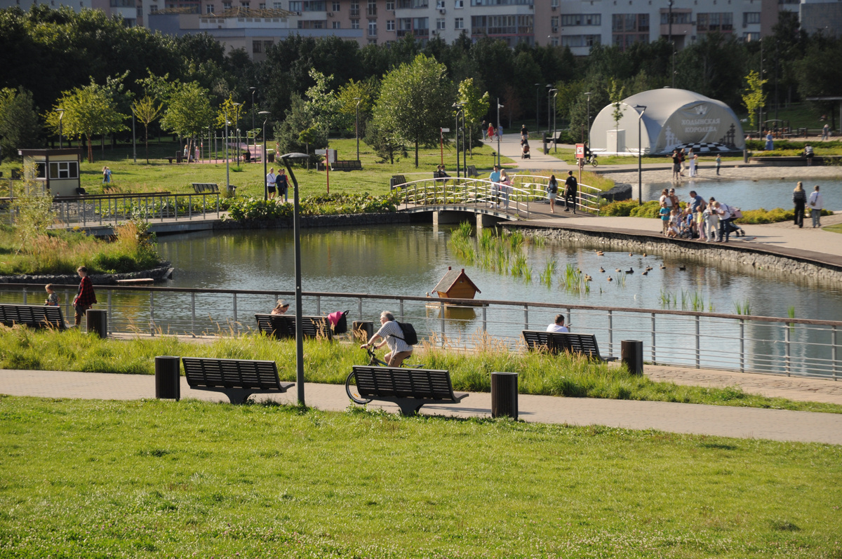 Москва, парк «Ходынское поле»
