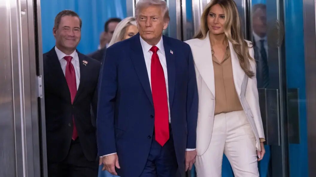Дональд и Мелания Трамп