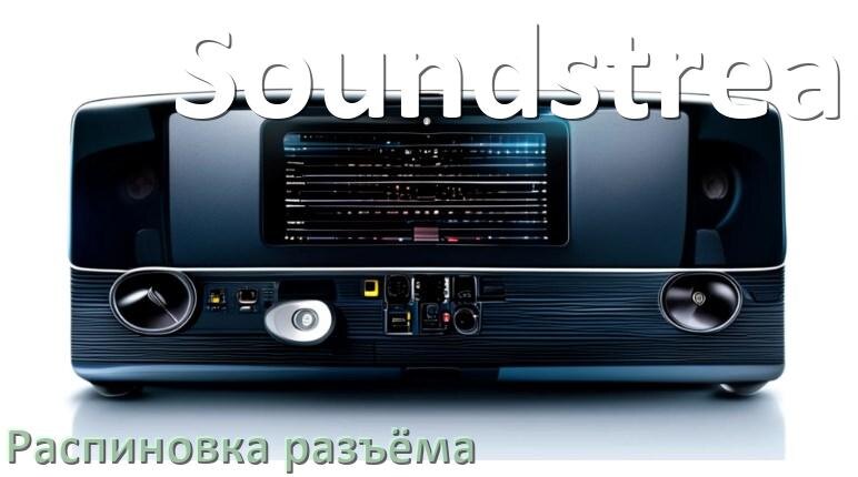 
Распиновка разъёма магнитолы Soundstream Андроид по цветам проводов