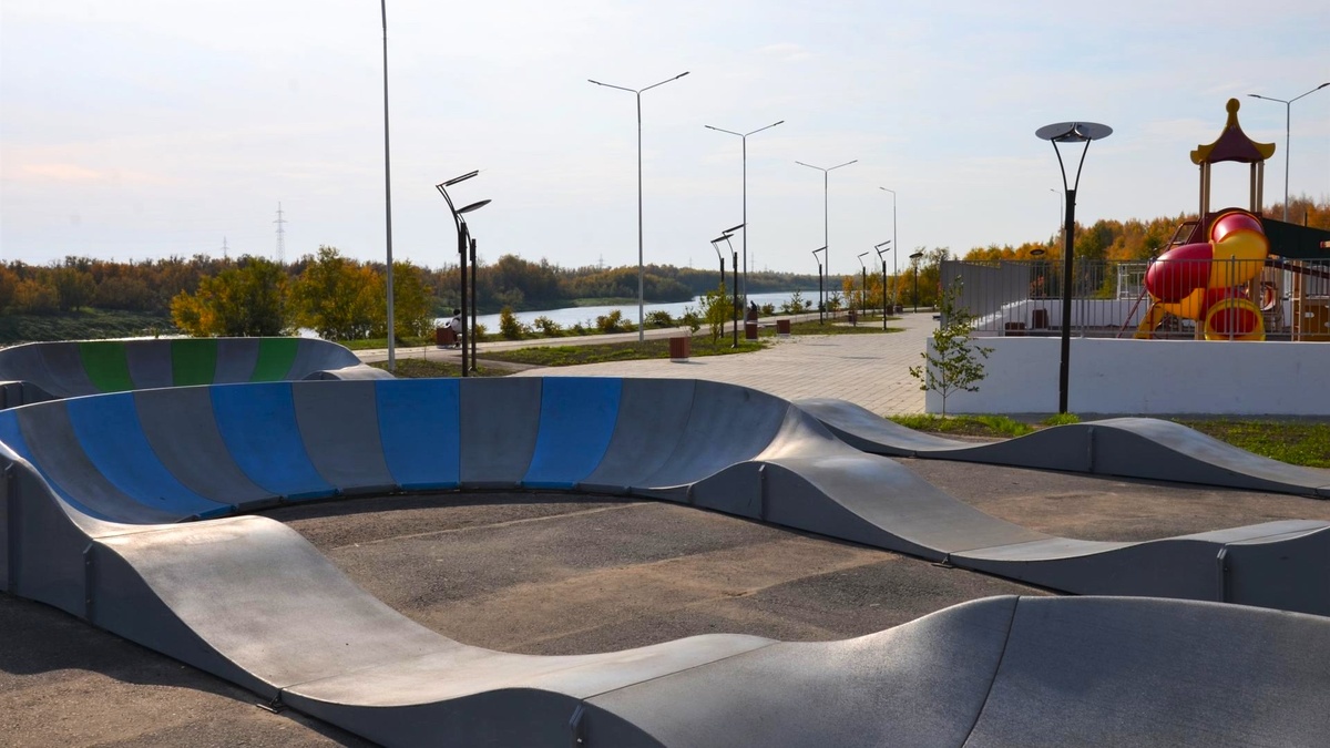    Нацпроект в действии: как в Мегионе создали современную зону для спорта и отдыха