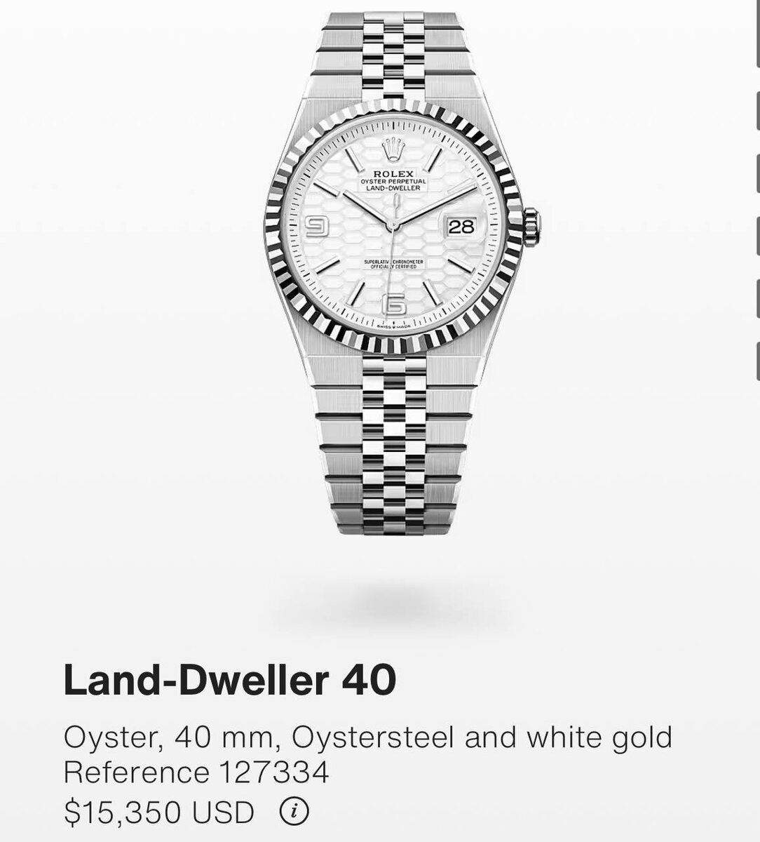 Rolex Land-Dweller ref.127334