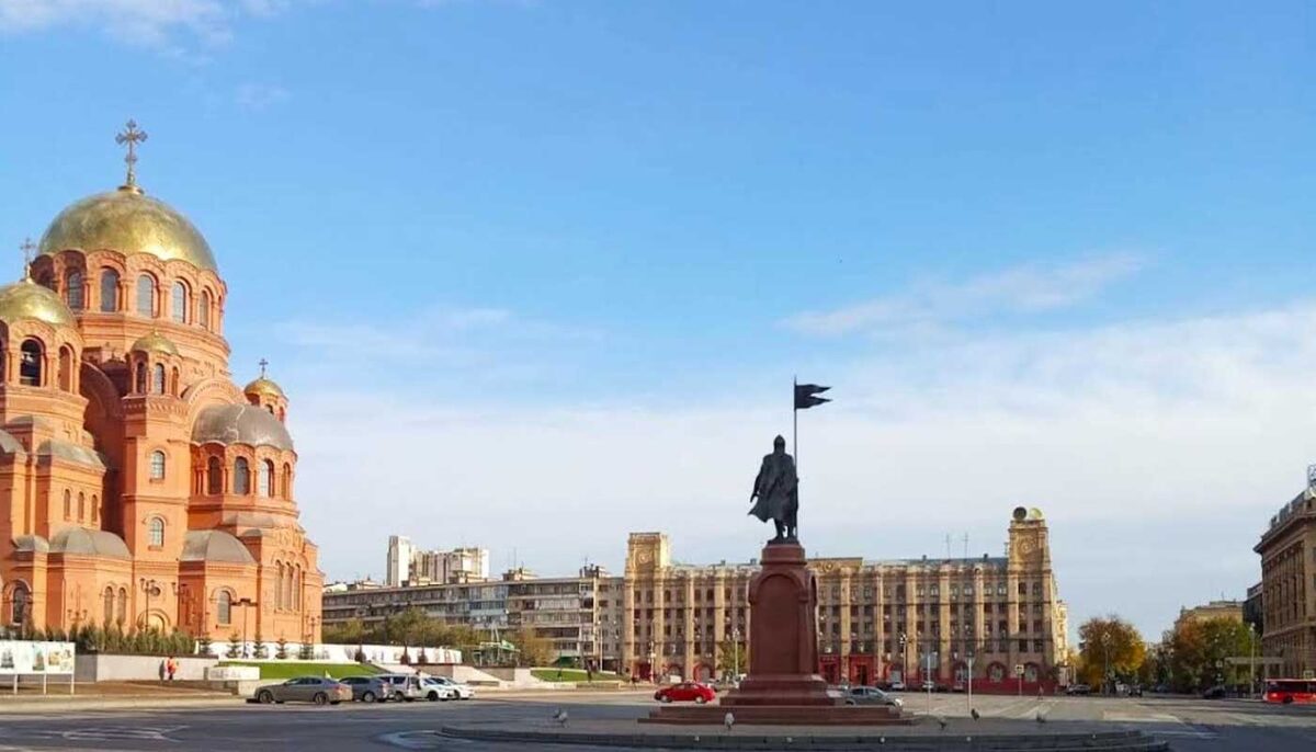 Площадь Александра Невского в Волгограде