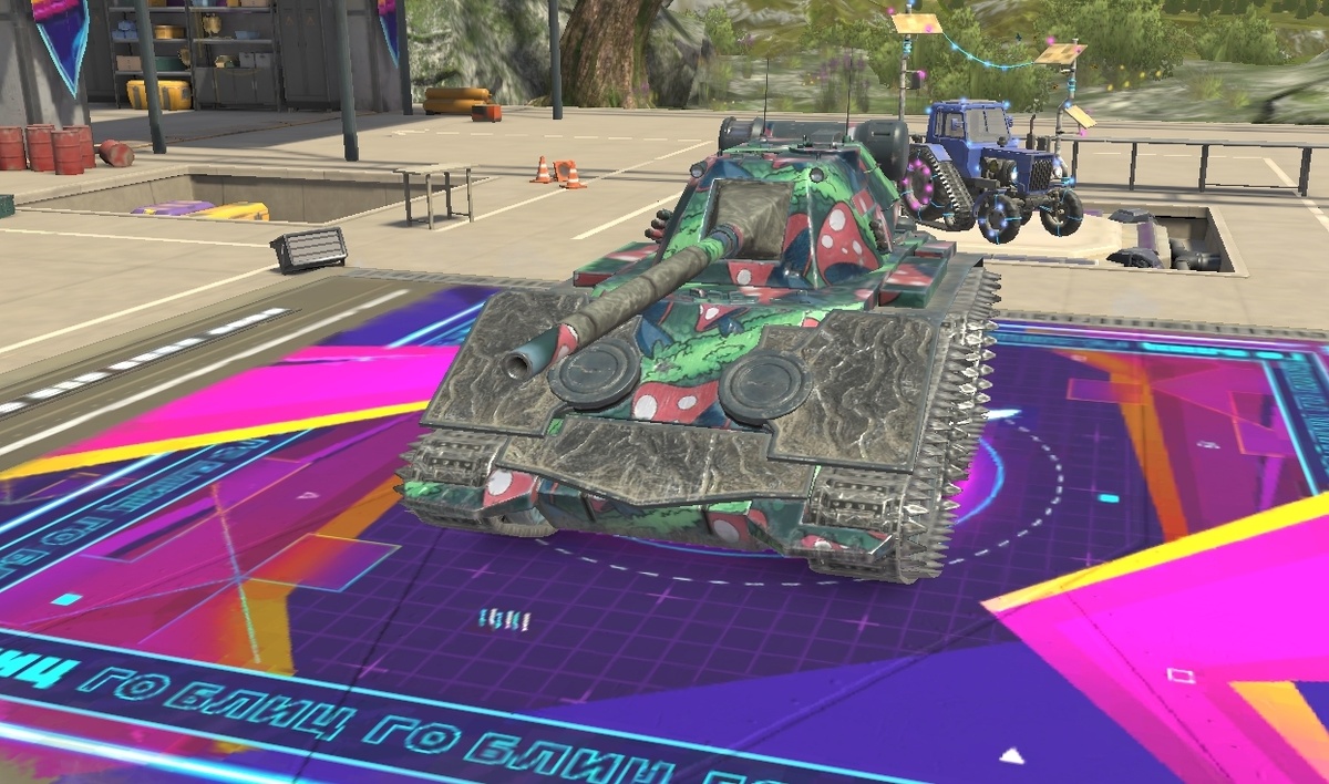 Этот камуфляж идеально бы ему подошёл в виде легендарки. Отражает всю суть веток ЛВ и МБ