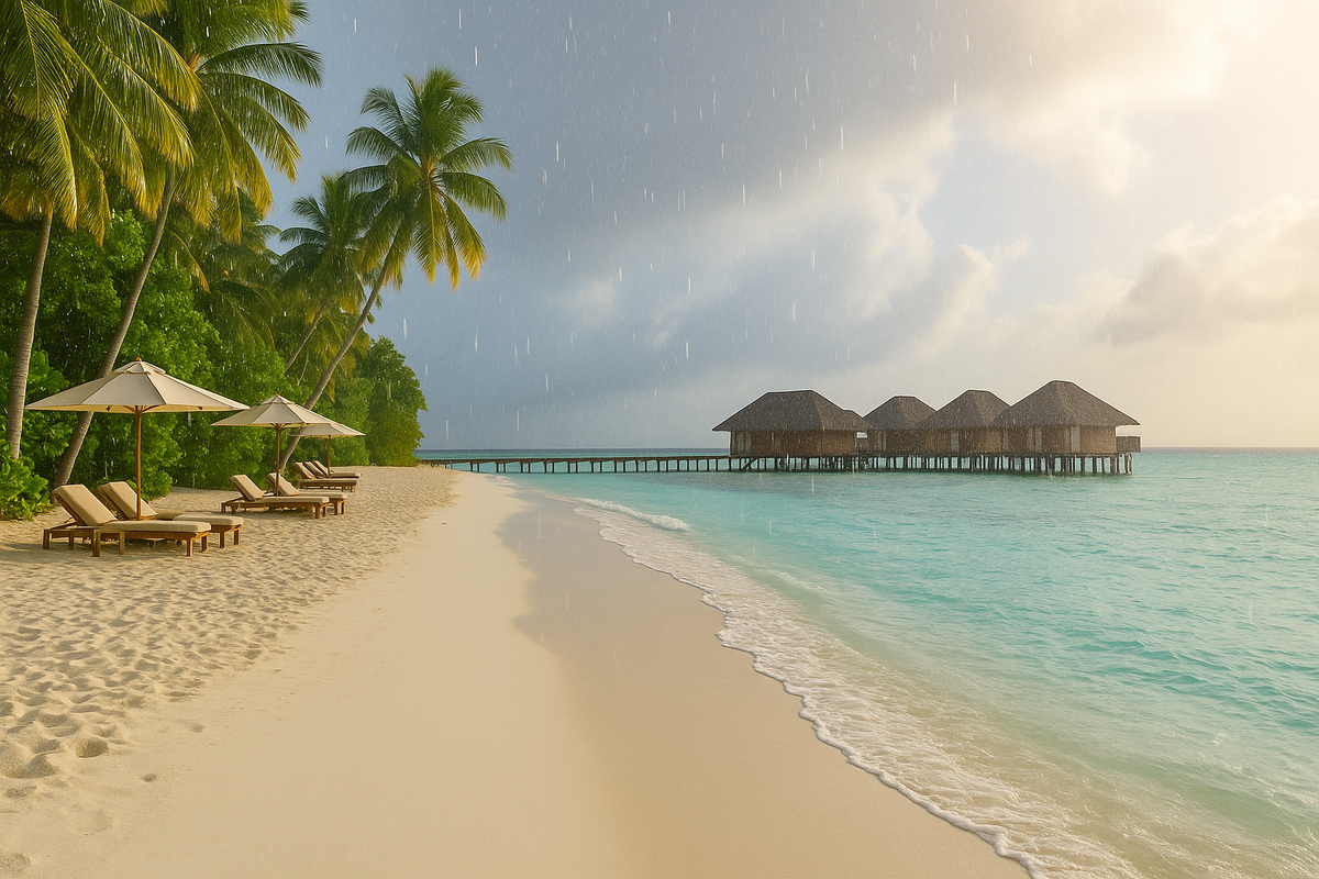 Иллюстрация к статье "Улететь на Мальдивы в конце сентября и начале октября".