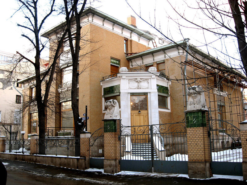 Особняк М. Ф. Якунчиковой в Москве, построен в 1899-1900 годы