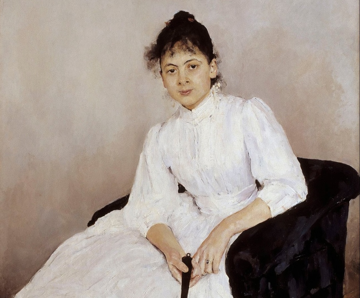 Фрагмент портрета М. Ф. Якунчиковой кисти В. А. Серова, 1888 г. Художественный музей Мальмё (Швеция).