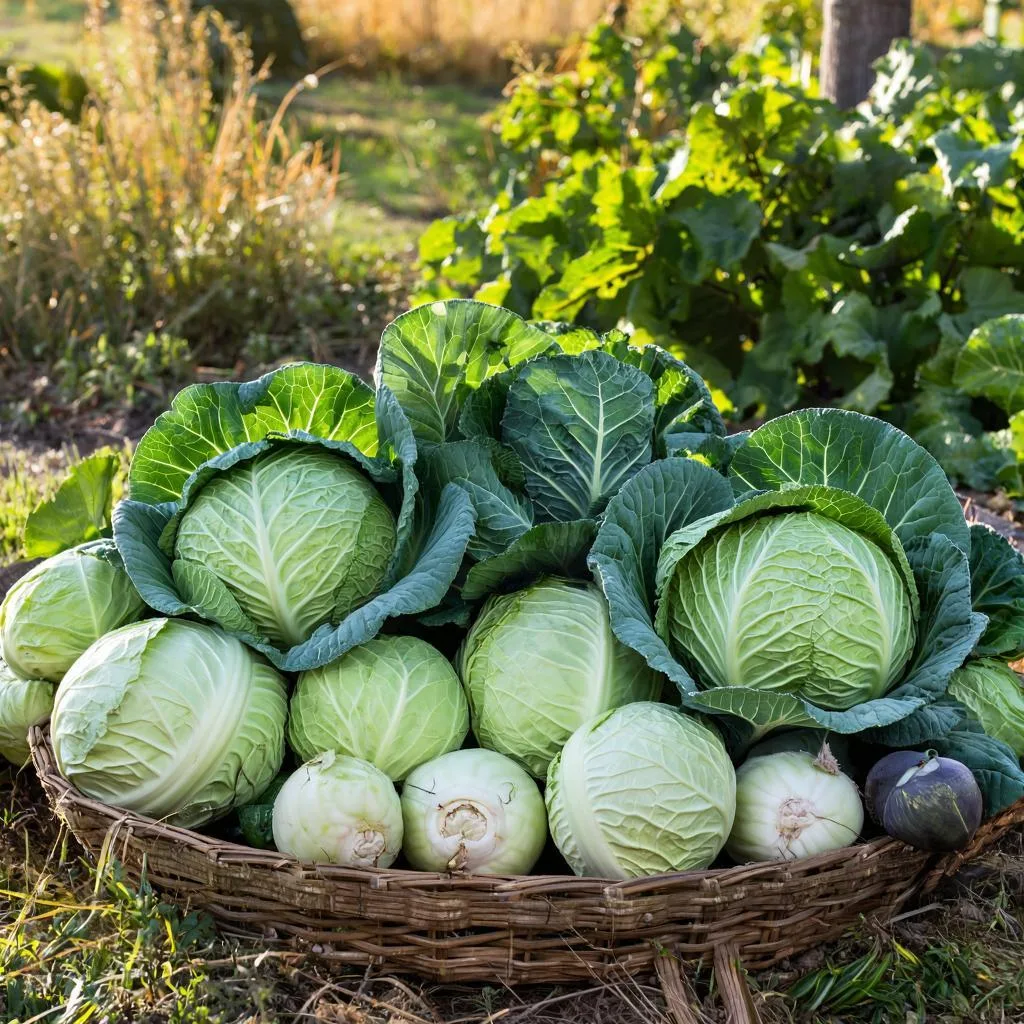Как правильно убрать капусту с огорода, чтобы она пережила зиму 🌱🍃