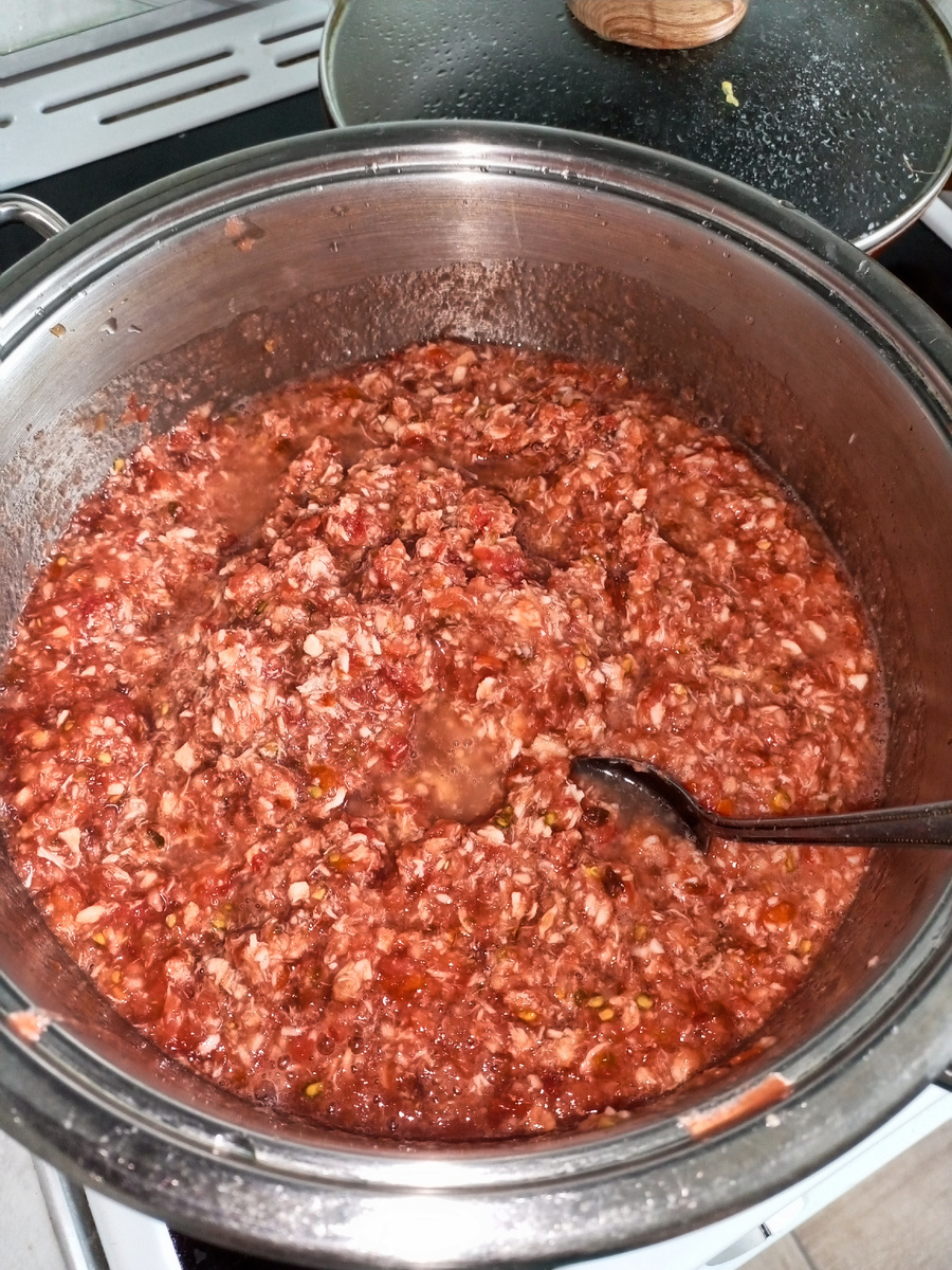 Все смешать. 