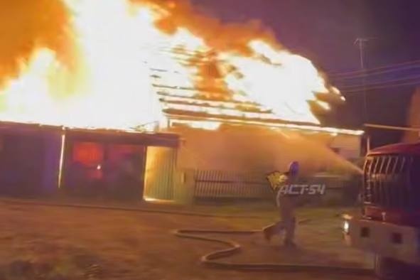    Фото: скрин видео ТГ-канала "АСТ-54"