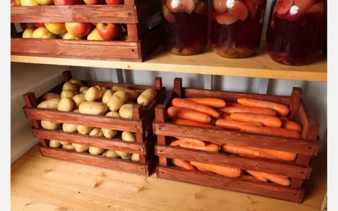 овощи в ящиках