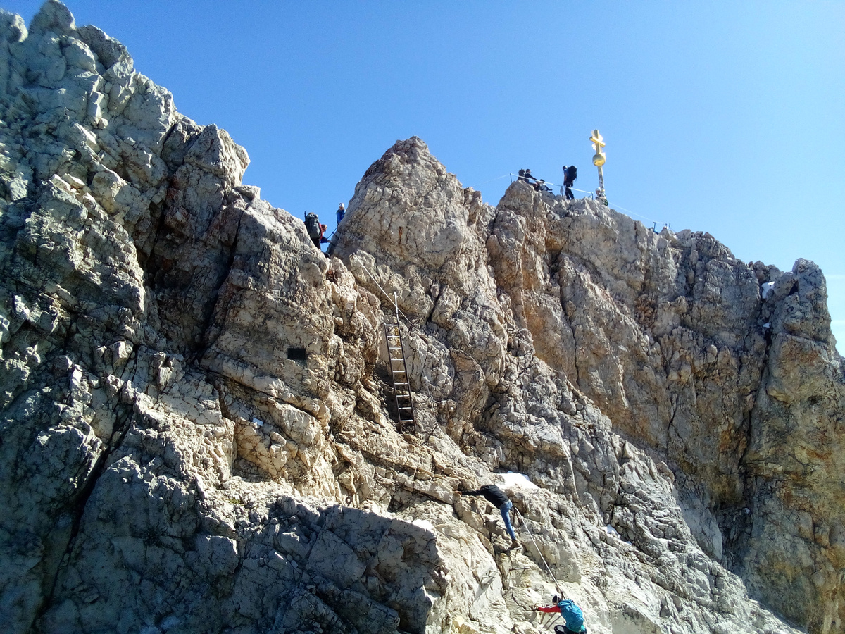 Цугшпитце, Германия, поход 2019 года