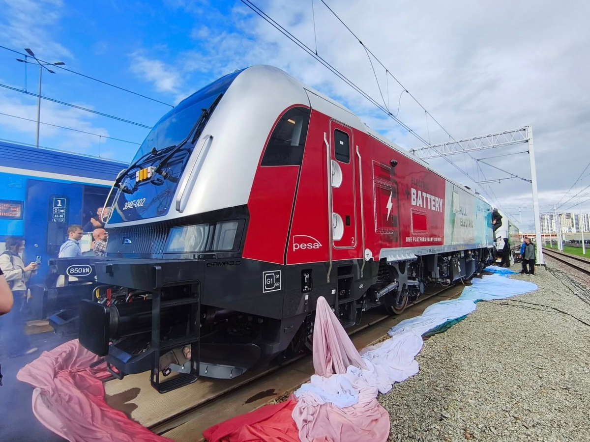 Электровоз Gama 3.0 от польской компании Pesa. Источник: Kolejowy Portal