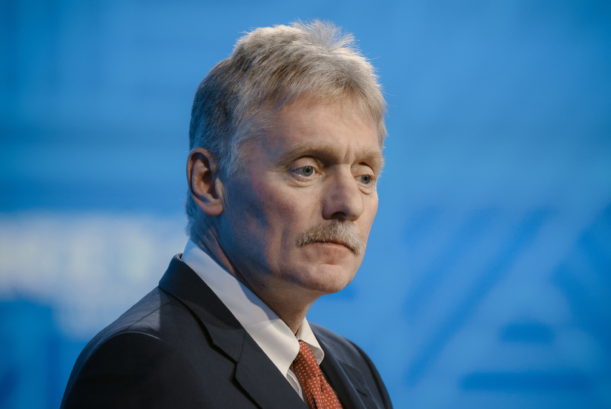    Пресс-секретарь президента РФ Дмитрий Песков  Александр Щербак/ТАСС