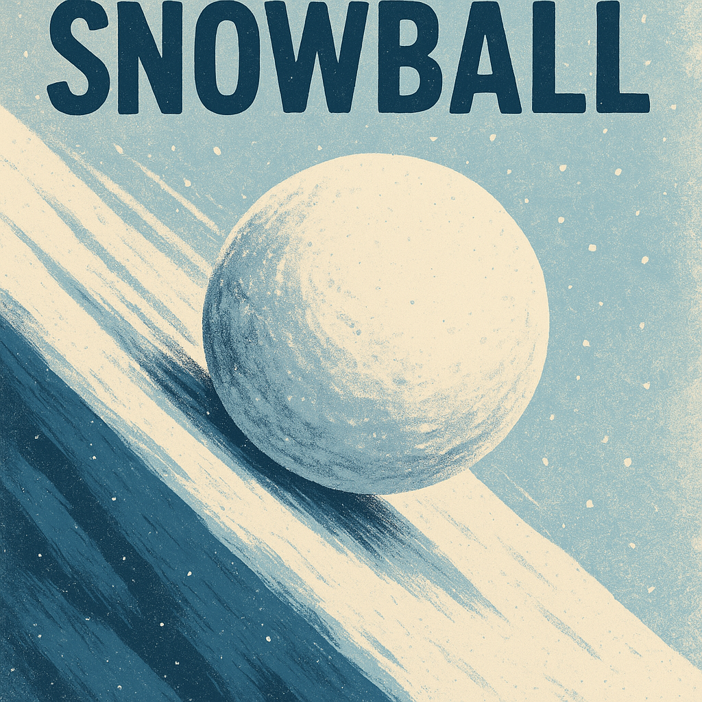 «Снежный ком, катящийся с горы — метафора стратегии погашения долгов и кредитов».