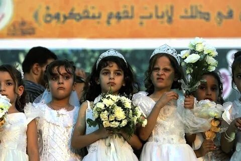 Во многих ближневосточных странах девочек выдают замуж с 9 лет