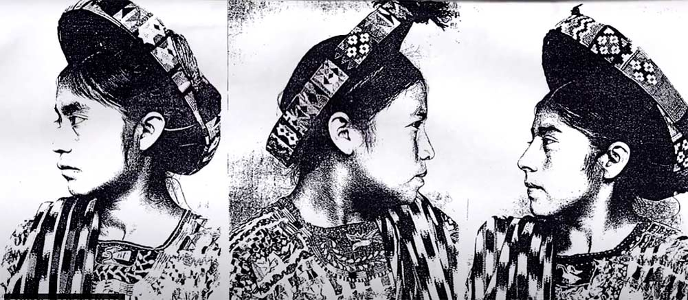 Три разные девушки Майя которые позировали фотографу на конкурсе